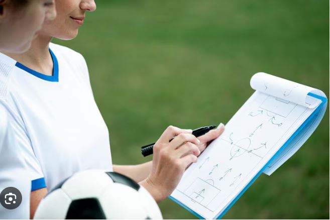 Técnico dando instrucciones